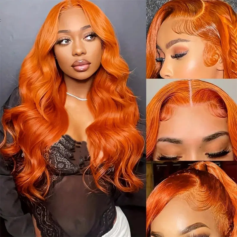 Ginger Wig Body Wave 13x4 Lace Frontal Human Hair Wigs