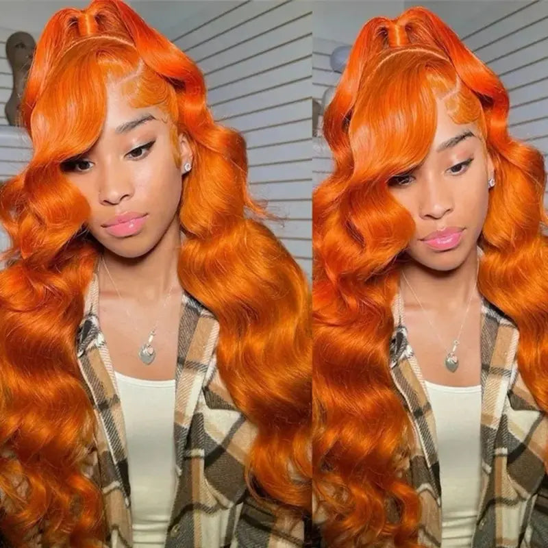 Ginger Wig Body Wave 13x4 Lace Frontal Human Hair Wigs