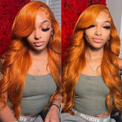 Ginger Wig Body Wave 13x4 Lace Frontal Human Hair Wigs