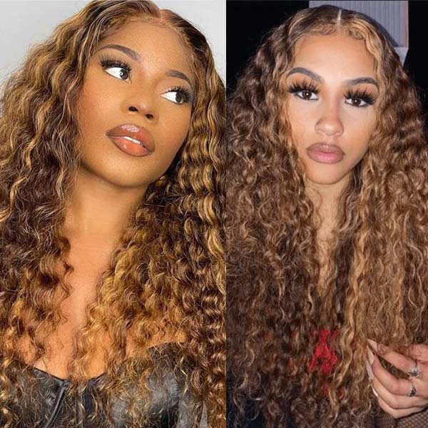 Wear Go Wig Pre-everything Highlight Deep Wave Glueless 10x6 Lace Wig | KimWig.com