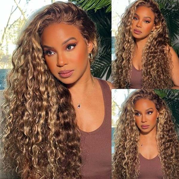 Wear Go Wig Pre-everything Highlight Deep Wave Glueless 10x6 Lace Wig | KimWig.com