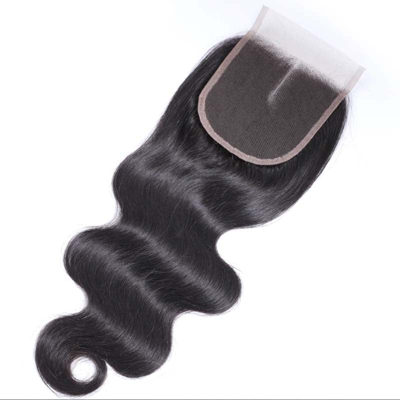 4x4 Lace Closure Body Wave Brazilian Virgin Human Hair - KimWig.com