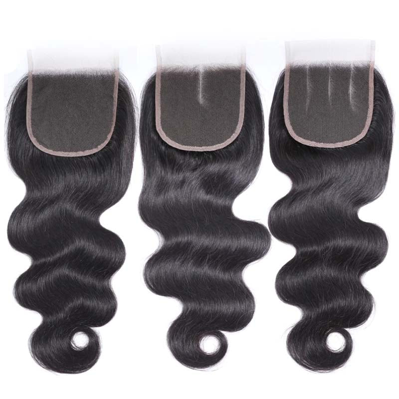 4x4 Lace Closure Body Wave Brazilian Virgin Human Hair - KimWig.com