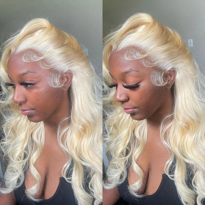 613 Blonde 13x6 Full Lace Frontal Wig Body Wave Human Hair Wigs