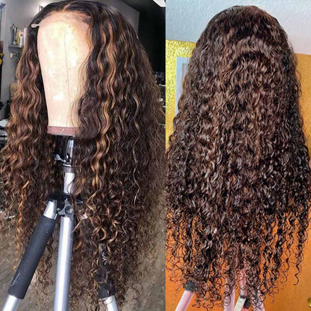 Wear Go Wig Pre-everything Highlight Deep Wave Glueless 10x6 Lace Wig - KimWig.com