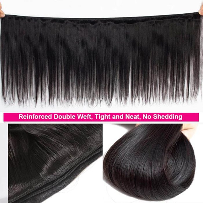 Straight Bundle Deals Brazilian Human Hair Weave - KimWig